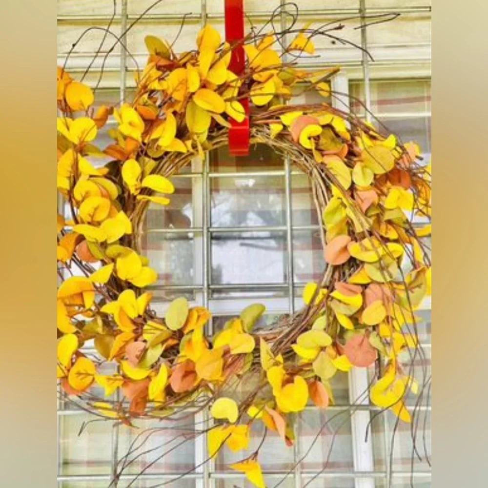 *Mixed Fall Twig Wreath
